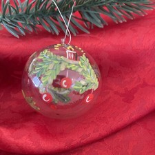Alter Christbaumschmuck Glas