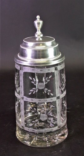 Barock glaskrug bierkrug - -,