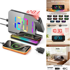 Projektionswecker mit usb - projektionswecker,
