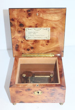 Reuge Romance Walzen Spieluhr , 36-Ton-Laufwerk , "Casta Diva" Vincenzo Bellini