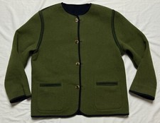 2in1 H. Moser Walk Wolle Wende Trachten 42 Janker Jacke Blazer Strickjacke 6515