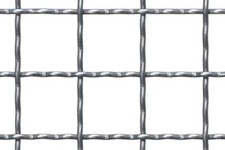 Wellengitter aus Edelstahl -