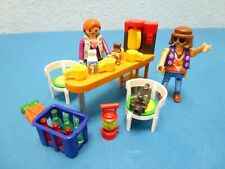 Hippi Esstisch Küche Figuren zu Puppenhaus 9266 5328 70205 Playmobil 055