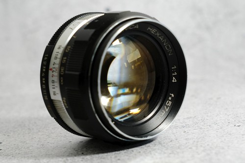 Konica hexanon f - ar, 1.4