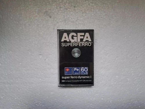 Vintage audio cassette agfa - cassette,