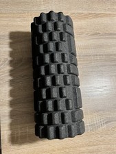 Faszienrolle schwarz Massagerolle Yoga Pilates Fitness