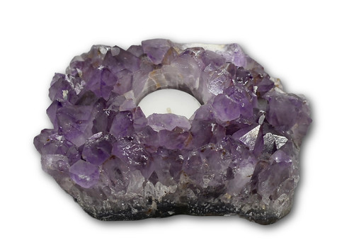 Amethyst druse geode - amethyst,
