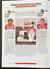 Ayrton senna signiert 1991 - senna,