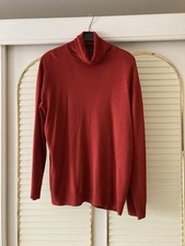 Damen Rollkragen Pullover Gr. L, langarm, im Cashmere-Feeling, s. Artikelbeschr.