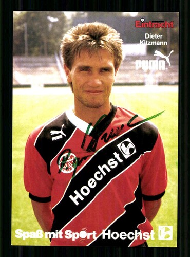 Dieter kitzmann autogrammkarte - dieter,