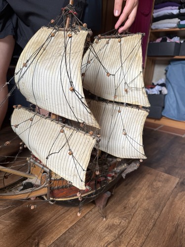 Altes großes segelschiff - großes,