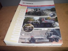 TEREX MOTORGRADER TG 110/TG 150/TG 190/TG 230 12 SEITEN PROSPEKT/BROSCHÜRE