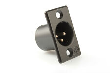 NC-3MPB - NEUTRIK-XLR-Einbaustecker, male 3-polig aus Lagerfund