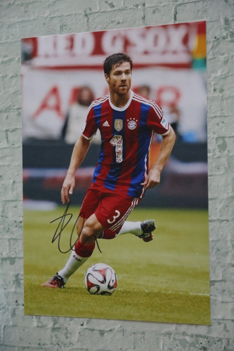 Original autogramm von xabi - autogramm,