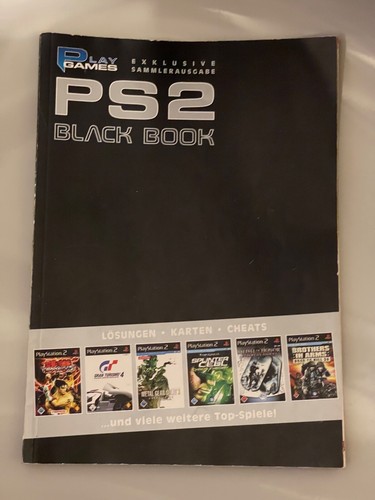Ps2 black book playstation - ps2, *