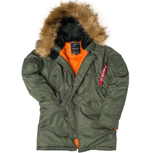 Herren n3b jacke - herren, army