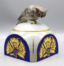 Fraureuth Deckedose Eule Carl