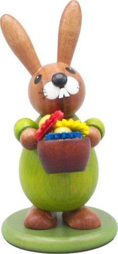 Osterhase auf sockel - osterhase, mit