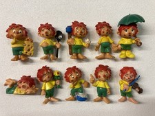 Ü Ei Figuren Komplettsatz Der Kleine Kobold Pumuckl Regenkobold Mit Schirm 1985