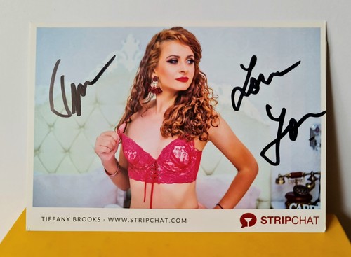 Tiffany brooks autogrammkarte - brooks,