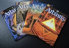 Atlantis Nr. 1 - 4 Hardcover Comic komplett Splitter / Kult Editionen