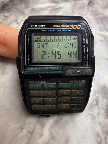 Casio data bank 300 - data,