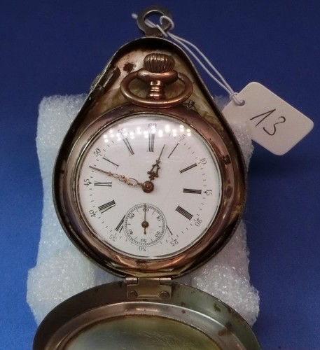 Silberne schweizer taschenuhr - schweizer,