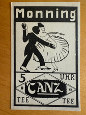 alte AK Duisburg "Monning Tanztee"  ca. 1925