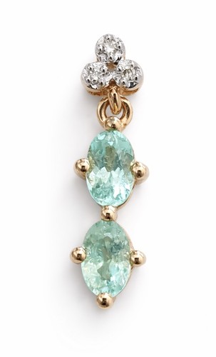 Natürlicher paraiba turmalin - natürlicher,