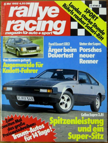 Rallye racing optisches - racing, 05/82