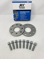 20mm 2x10mm Spurverbreiterung SCC für VW + Radschrauben 4x100 57,1 Spurplatten 