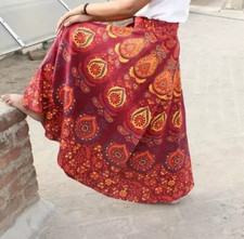 Indischer Damen Baumwolle um