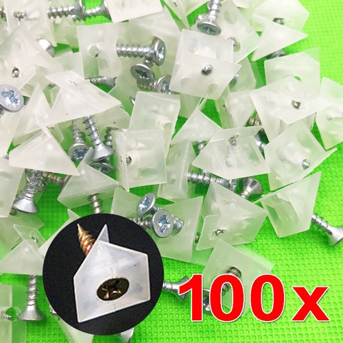 100x rückwandverbinder - 100x,