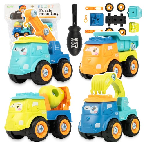 Malplay baufahrzeuge diy - baufahrzeuge, 4