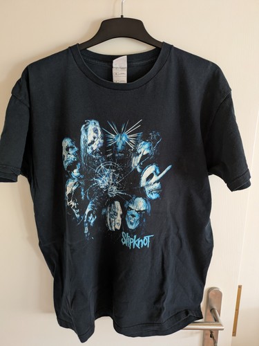 Slipknot shirt blue - slipknot, t-shirt