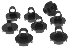 LEGO - 8 Liftringe schwarz 2x2 für Container / 74698 NEUWARE