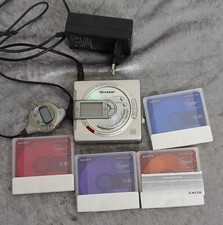 Sharp MD-MS701H Mini Disc Walkman inkl. Disketten mit Netzteil 