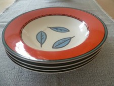 Villeroy & Boch , 4 Suppenteller, Serie  CITTA Campagna, NOVI