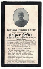 Sterbebild - Soldat  kgl. by