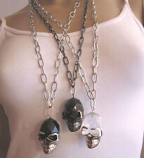 Hals Kette lang Strass