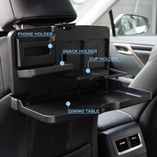 Auto Klappbar Rücksitz Tisch Klapptisch Organizer  Tablett Becherhalter Halter