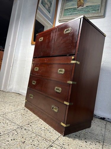 Vintage militär kommode aus - vintage,