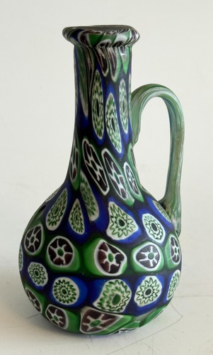 Schöne glasvase millefiori - glasvase,,