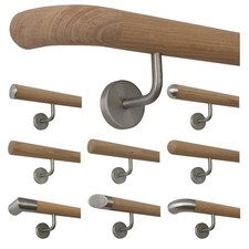 unbehandelt Eiche Handlauf