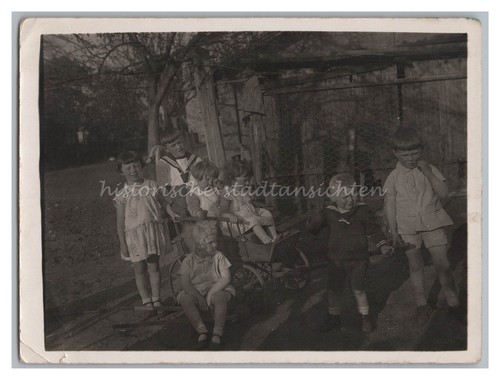 Kinder mit bollerwagen - kinder,