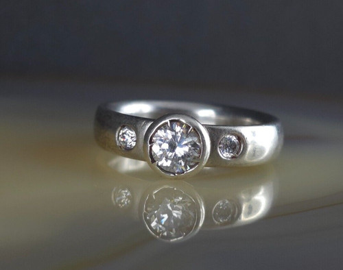 Ring silber 925 zirkonia 2 - ring,