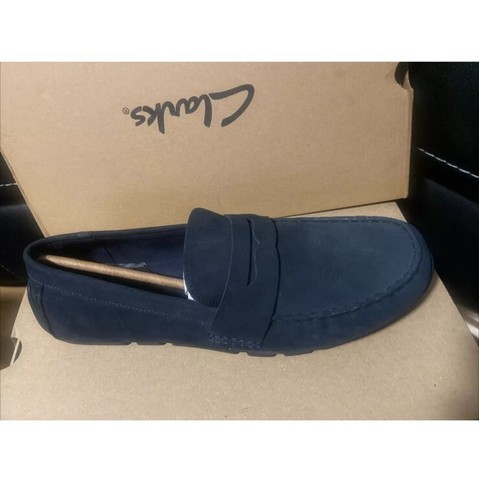 Clarks oswick bar herren navy - herren,
