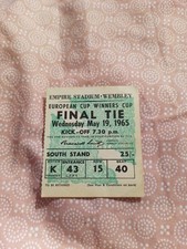 Ticket Stub 1965 Pokalsieger