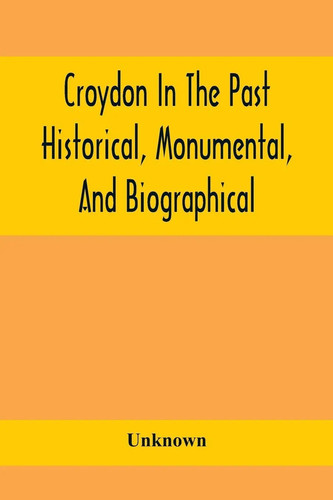 Unknown croydon the past - |, in