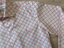 Herrenhemd rosa kariert YSL